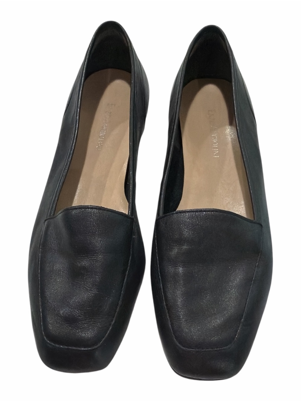 Enzo Angiolini Women’s Liberty Black Leather Loafer Size‎ 7.5M